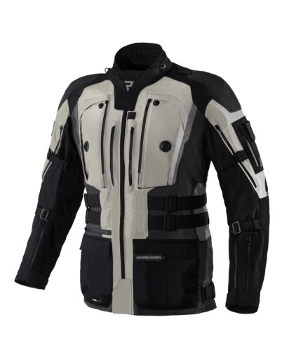 КУРТКА REBELHORN PATROL ЧЕРНАЯ/ПЕСОЧНАЯ/СЕРАЯ (XS)