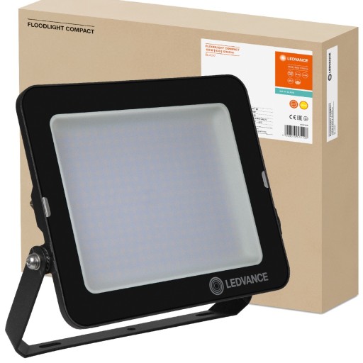 Галогенный светодиодный прожектор 135W 3000K черный LEDVANCE