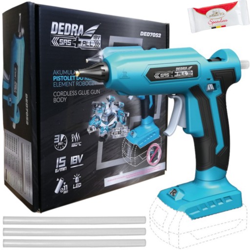 АККУМУЛЯТОРНЫЙ КЛЕВОЙ ПИСТОЛЕТ DED7052 SAS+ (КОРПУС)