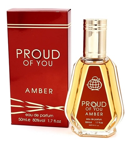 fragrance world proud of you amber woda perfumowana 50 ml     