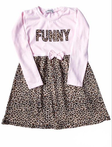 Дитяча сукня-трапеція до коліна Atabay Kids 134 розмір