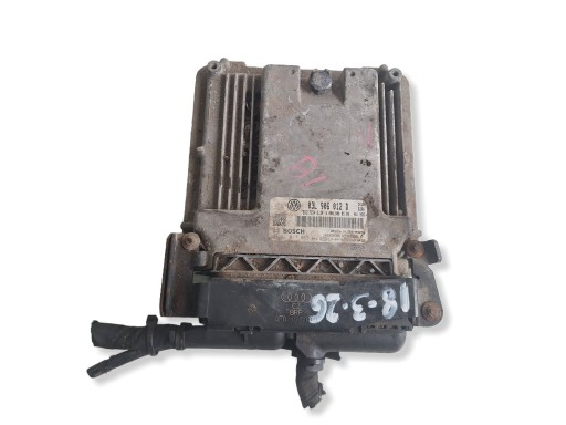 VOLKSWAGEN computer control unit of the engine 03L906012D BOSCH 0281017663