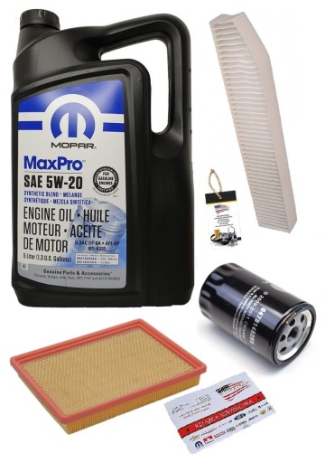 MOPAR 5W20 + ФІЛЬТРИ JEEP GRAND CHEROKEE 3.7 07-08
