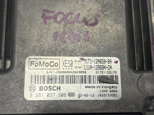 FORD FOCUS MK4 1,5 TDCI computer control unit of the engine M1T1-12A650-BA