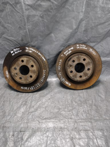 discs brake rear. Opel Insignia A kombi 2,0 CDTI