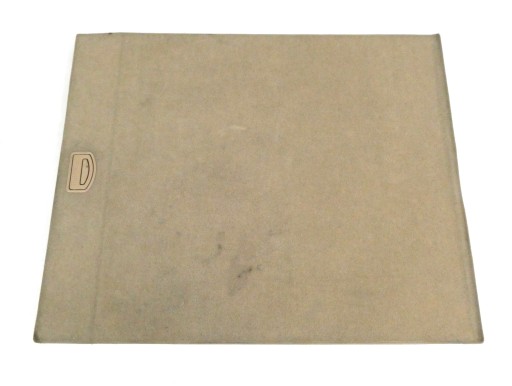mats floor boot beige OPEL VECTRA C KOMBI