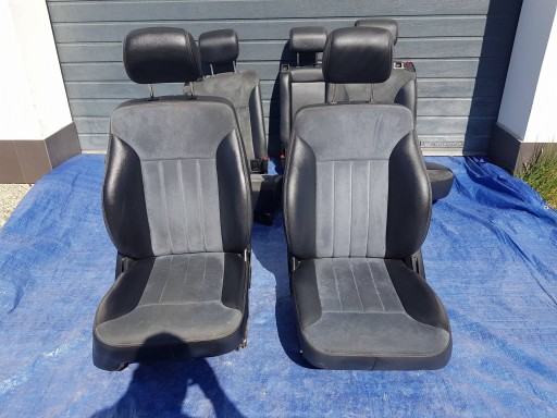 Komplet Sitze Sitze Mercedes ML W164 Leder alkantara alcantara