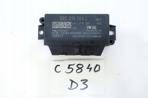 6R0919064C - Pdc модуль паркувального контролера vw polo v 6r