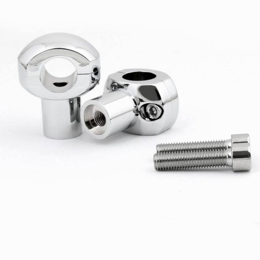 MT030-17CH - КРЕПЛЕНИЕ НА РУЛЬ RISERY, ХРОМИРОВАННЫЙ 7 СМ