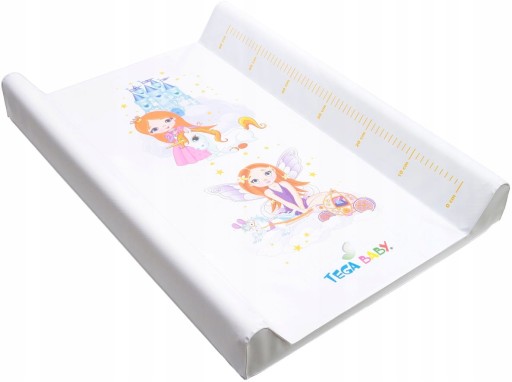 Жорсткий пеленальний столик Tega Baby 50 х 70 см білий