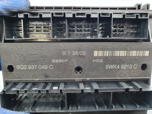 upravljačka jedinica komfora 6Q2937049C SKODA FABIA i