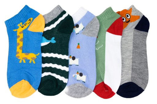 5 х ДИТЯЧІ ШКАПЕТКИ, ВАТНІ НОЖКИ, НАБІР