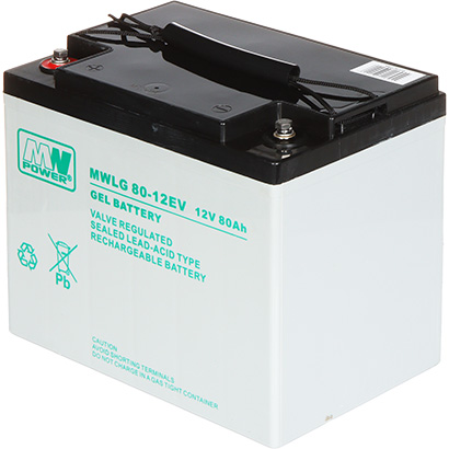 Гелевий акумулятор 12v/80ah-mwlg mw power