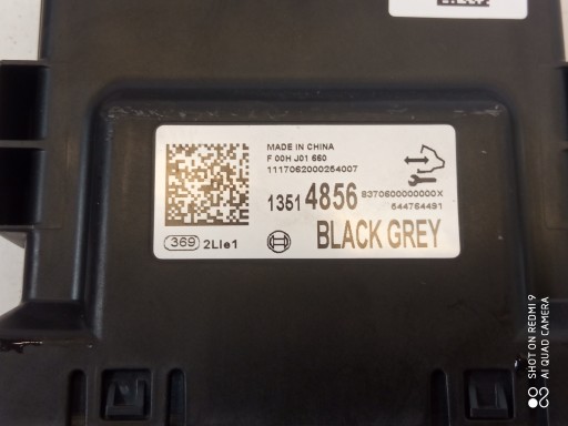 ASTRA K modul CZUJNIKOW parkování PDC 13514856