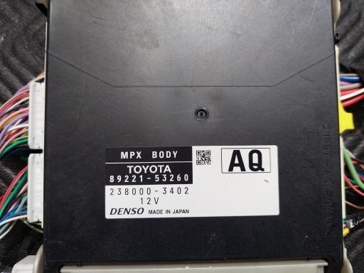 module control unit MPX BODY 89221-53260 LEXUS IS III 300 H