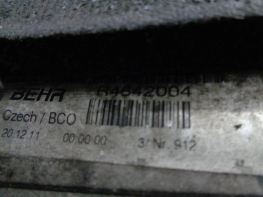 VW POLO 6R IBIZA 6J 1.6 TDI KÜHLER INTERCOOLER
