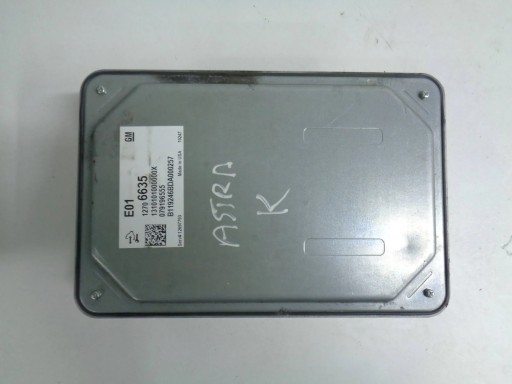 OPEL ASTRA K V 15-21 1.4 TURBO module control unit of the engine 12706635