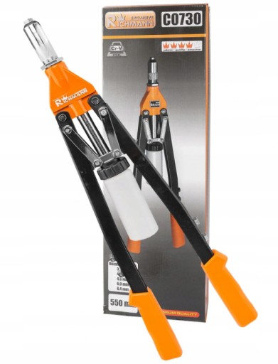 РЫЧАГОВЫЕ НОЖНИЦЫ ЗАКЛЕПОЧНИК 550ММ RICHMANN C0730