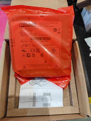 Phoenix contact quint-ups/24dc/24dc/10.. новий повний комплект.. pat2442