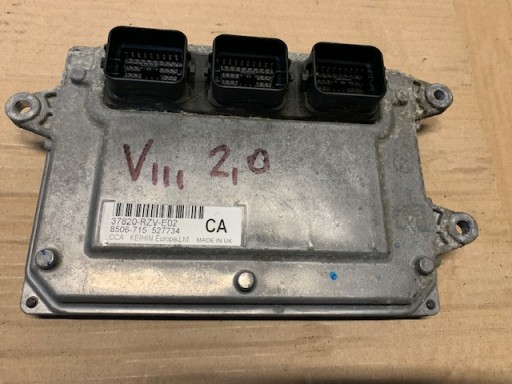 37820-RZV-E02 - Honda cr-v iii 2.0 2009 контроллер компьютера двигателя
