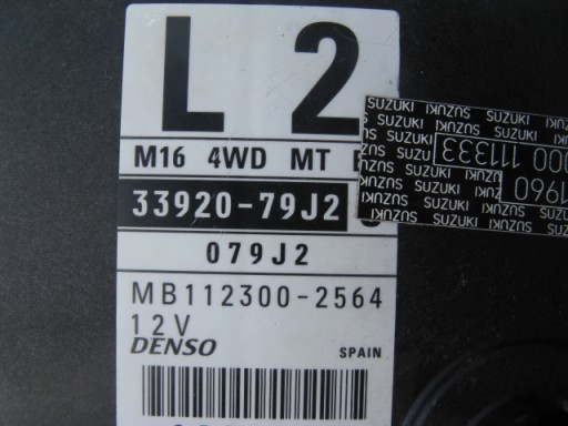 computer SEDICI,SUZUKI SX4 1.6 16V