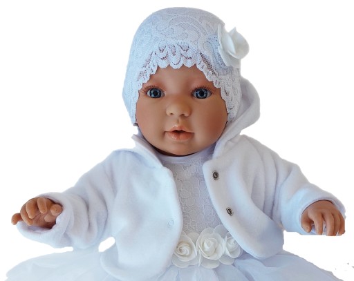 БАЛЕРО НА ХРЕЩЕННЯ, КОТТОН, БІЛИЙ, ЕМІЛКА, 56 р