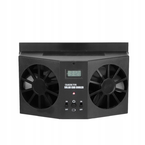 Портативный мини-автомобильный солнечный вентилятор