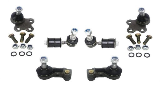 A06455 - КІНЦЕВІ ШТИФТИ МУФТА OPEL ASTRA F VECTRA 6ШТ