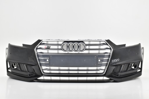 03320 - Audi s4 a4 b9 8w0 s-line 2016- передній бампер