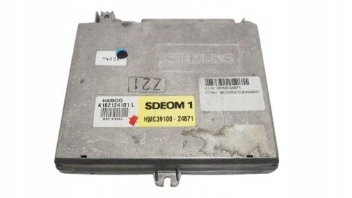 Контролер комп'ютера двигуна hyundai 39100-24871