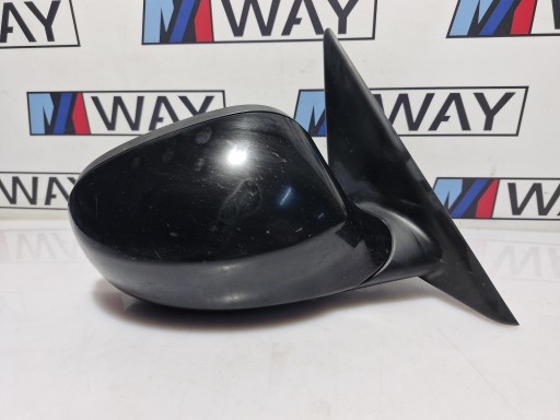 BMW E90 LCI mirror right 5 PIN 668 SCHWARZ II