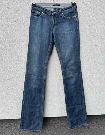 GANT W27 L34 štýlové dámske džínsové nohavice bootcut carol