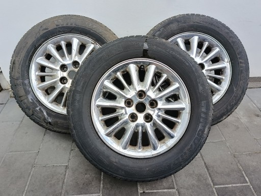 CHRYSLER VOYAGER CERCHIO CERCHI di alluminio R16 5x114,3 pneumatici, gomme R16 225/60