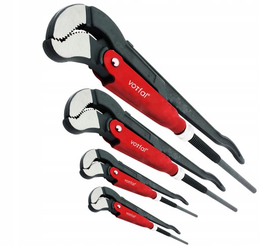 Розвідні Ключі для труб типу S шведський затиск 4EL.