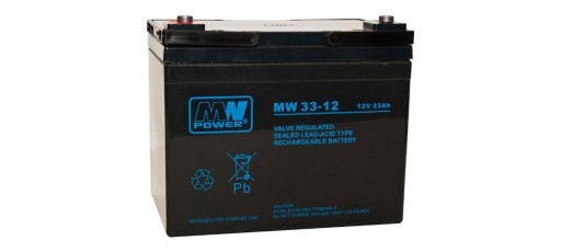 Mw power mw 33-12 12 в 33 ач аккумулятор