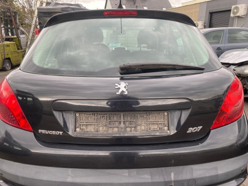 trunk door boot rear rear part Peugeot 207 06-15 kod lakieru EXLC