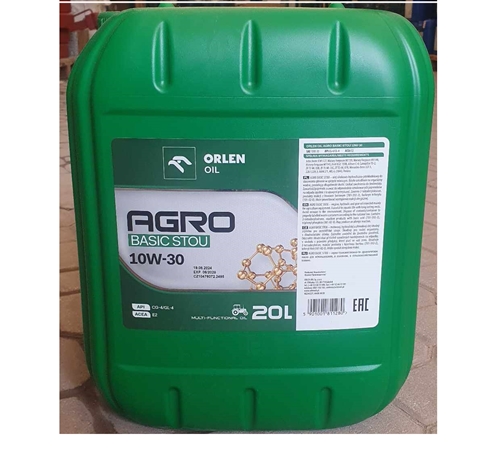 Масло Agrol Stou Plus 10W30 20л