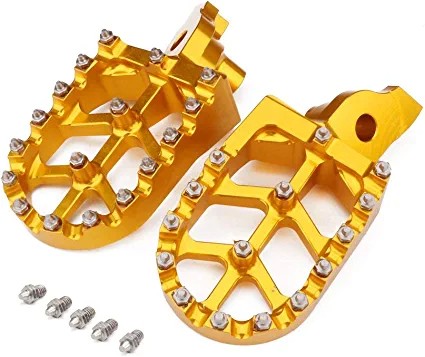 L13A301G - АЛЮМІНІЄВІ ПІДНІЖКИ SUZUKI RMZ250 RMZ450 ЗЛОТИЙ