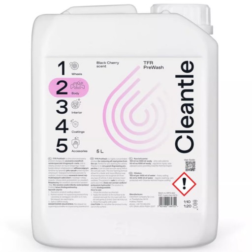 Cleantle TFR PreWash 5L - засіб для попереднього прання