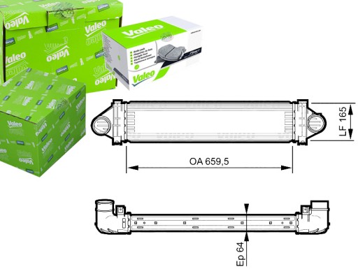 VAL818245/RS7 - ИНТЕРКУЛЕР LAND ROVER FREELANDER II EVOQUE 06- VA