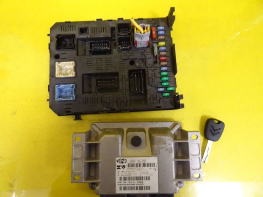 Комплект для запуску комп'ютера двигуна citroen c4 iaw6lpb / 966405908001 nr333