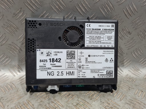 84251842 2 - Радиомодуль навигации 2.5 hmi opel insignia alift astra k insignia b mokka