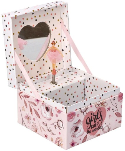 МУЗИЧНА СКРИНЬКА БАЛЕТНА СУКНЯ ADAMTOYS