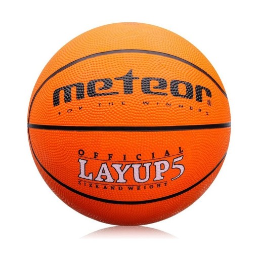 М'яч баскетбольний Meteor Layup, розмір 5