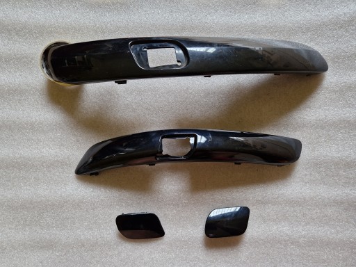 5M0807718H, 1K0807717, - КОМПЛЕКТ НАКЛАДОК НА ПЕРЕДНИЙ БАМПЕР VOLKSWAGEN V + ЗАТУККИ