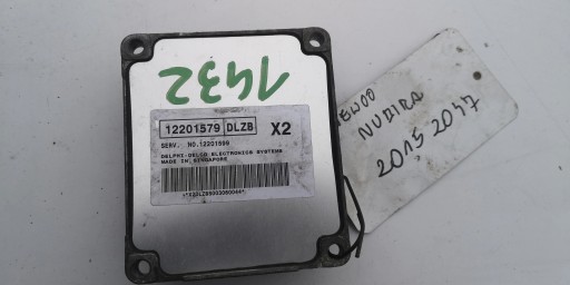 DAEWOO NUBIRA 2.0B 12201579 12201599 Ordinateur ECU