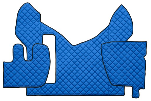 Коврики TIR RENAULT PREMIUM стеганые из экокожи