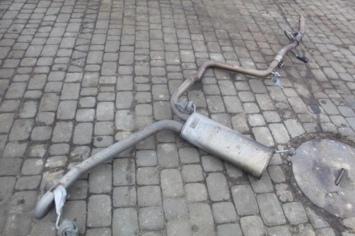 ГЛУШИТЕЛЬ ВЫХЛОПНОЙ СИСТЕМЫ SKODA OCTAVIA III LIFT 1.6 TDI