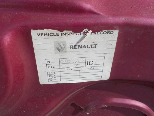 754 RENAULT TWINGO II bonnet