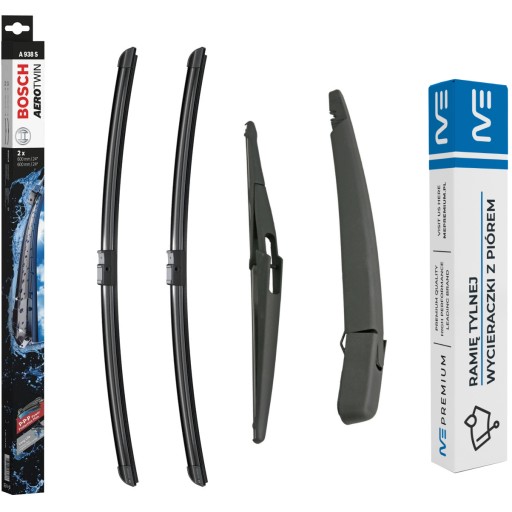 ME-000004 3397118938 - Комплект склоочисників передній + задній MERCEDES E S212